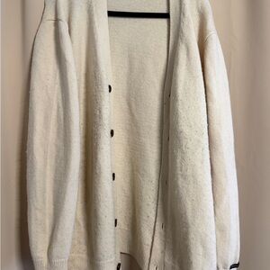 Scotch & Soda Cream Knit Sweater